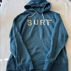 J. Crew Teal Surf Hoodie